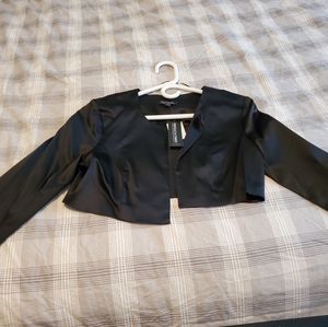 Black shoulder dress shawl